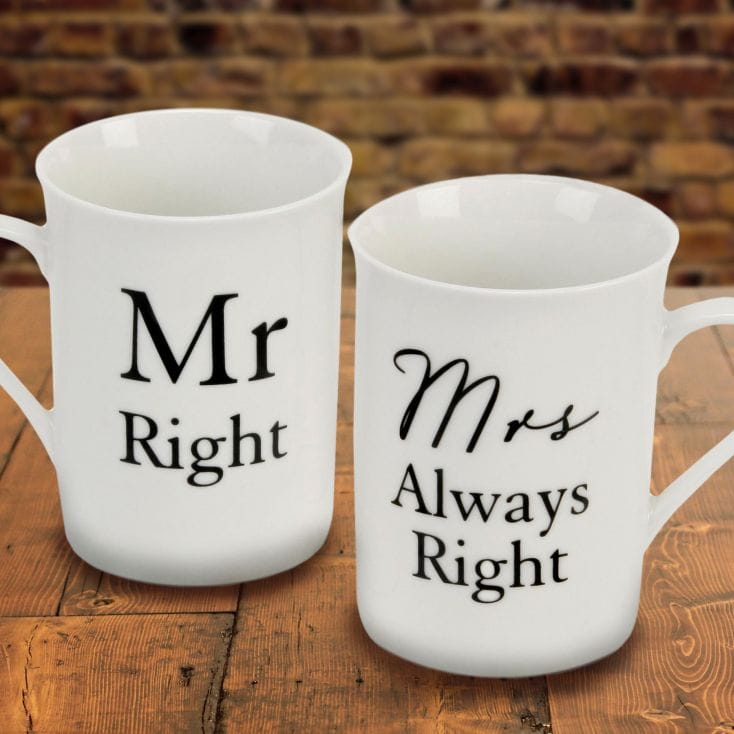 mr right mrs always right mugs find me a gift mr right mrs always right mugs find me a gift